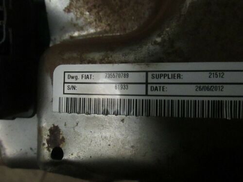 FIAT 500 GENUINE ELECTRIC POWER STEERING COLUMN 735570789