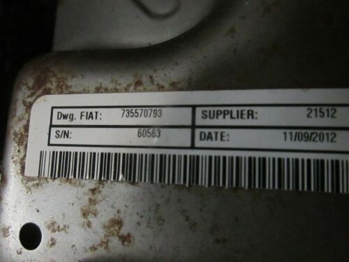 FIAT 500 GENUINE ELECTRIC POWER STEERING COLUMN 735570793