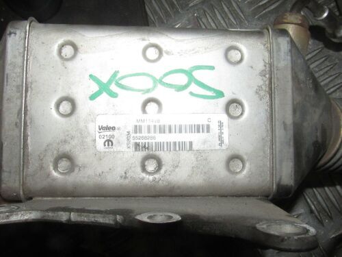 FIAT ALFA JEEP 1.6 DIESEL GENUINE EGR COOLER WITH PIPES 55268286