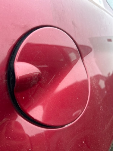 ALFA ROMEO MITO 955 FUEL FLAP IN RED 148