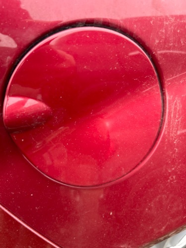 ALFA ROMEO MITO 955 FUEL FLAP IN RED 148