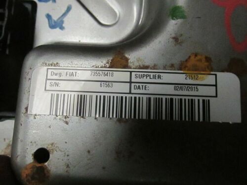 FIAT 500 GENUINE ELECTRIC POWER STEERING COLUMN 735576418 *DAMAGED PLUGS*