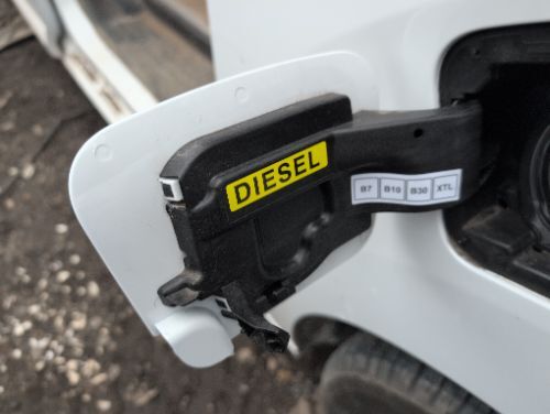 FIAT SCUDO 2022-2024 FUEL FLAP