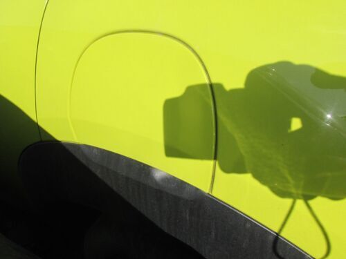 2015 CITROEN C4 CACTUS GENUINE FUEL FILLER FLAP YELLOW ENHB