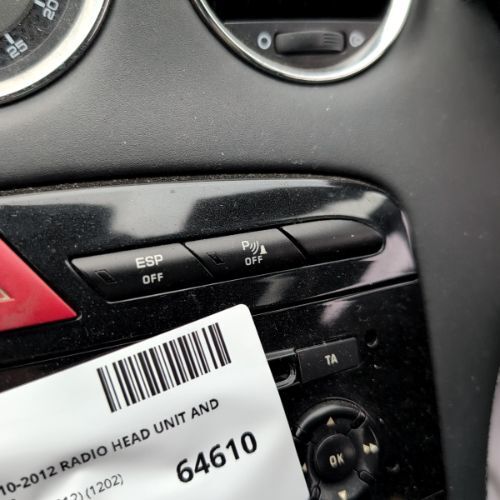 PEUGEOT RCZ THP GT 2010-2012 DASH SWITCHES