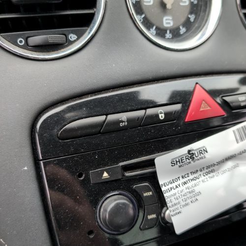 PEUGEOT RCZ THP GT 2010-2012 DASH SWITCHES